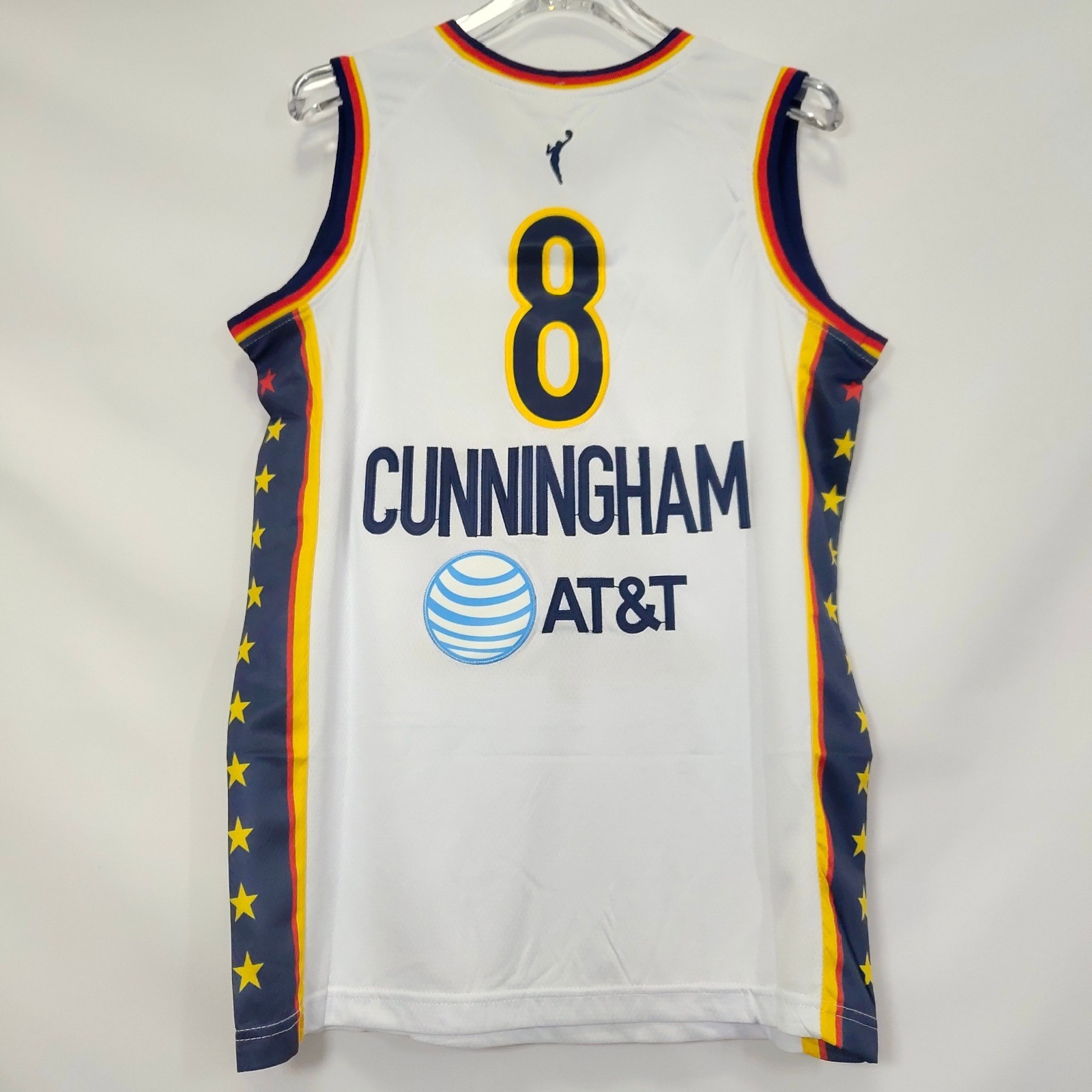 Sophie Cunningham #8 Jersey. Stitched design. White fan jersey. Sizes S-2XL