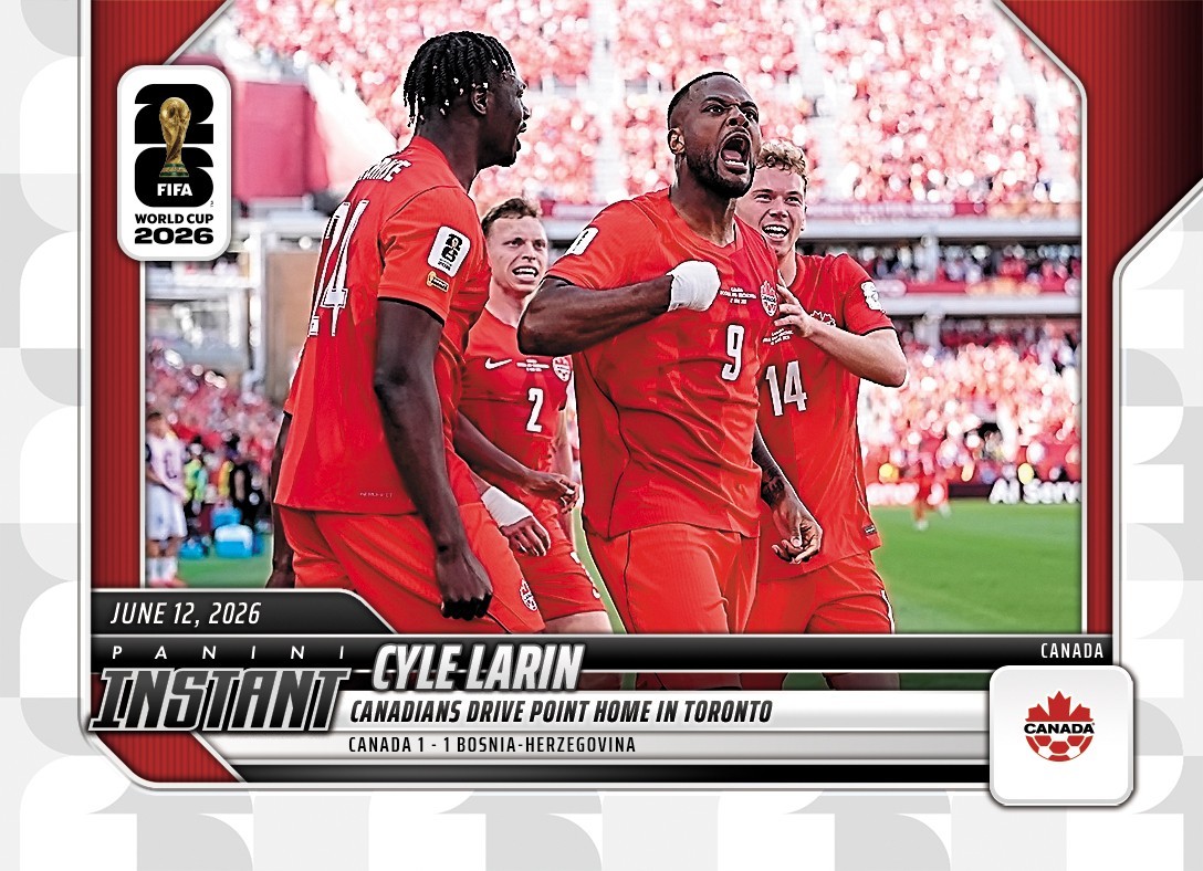 2026 Panini Instant FIFA World Cup #7 Cyle Larin Canada PRESALE