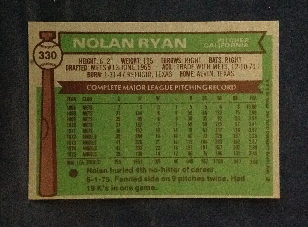 1976 Topps Pick a Card Complete your Set EX-MT-NM-MT 271-402