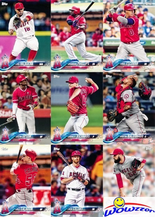 2018 Topps LA Angels EXCLUSIVE Limited Edition 17 Card Team Set-SHOHEI OHTANI RC