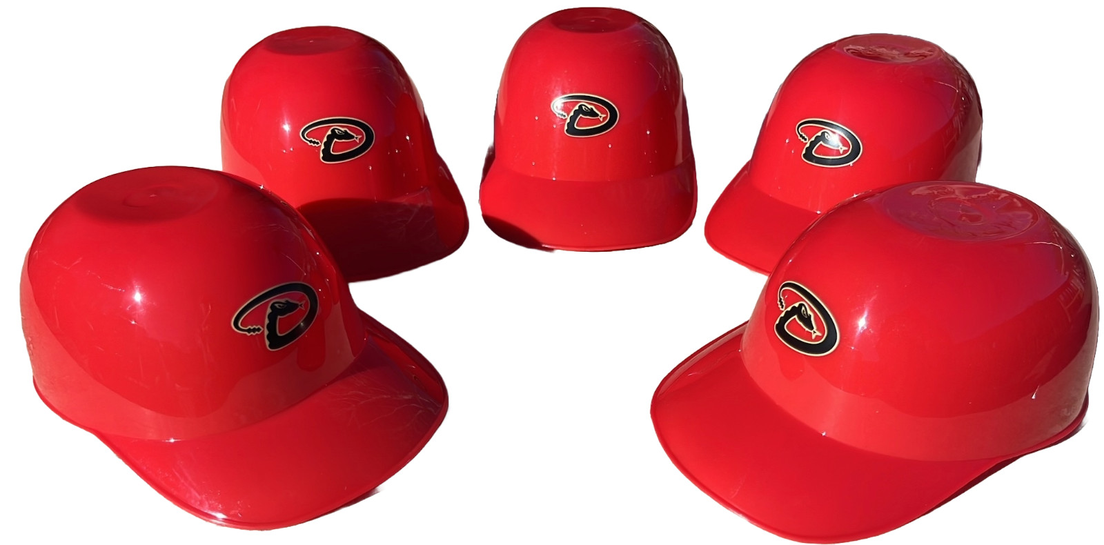⚾ Arizona Diamondbacks MLB Rawlings Mini Ice Cream Snack Helmet 5 Pack