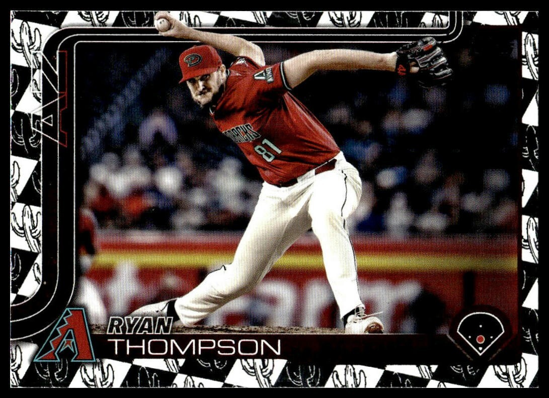 2025 Topps Series 1 – Ryan Thompson #265 Spring Training Parallel Arizona