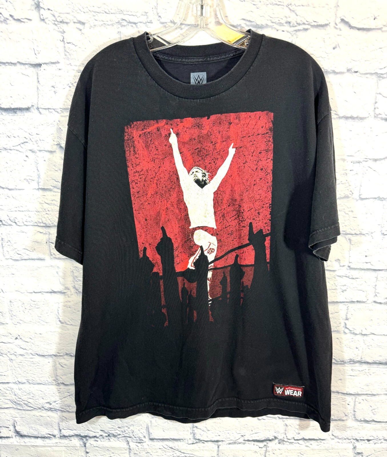 WWE Authentic Daniel Bryan “Yes” XL Graphic T-Shirt Black Short Sleeve