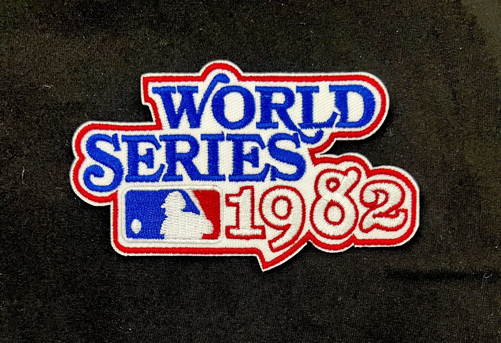 1982 St. Louis Cardinals vs Brewers World Series Patch 4in Official Sew On Iron