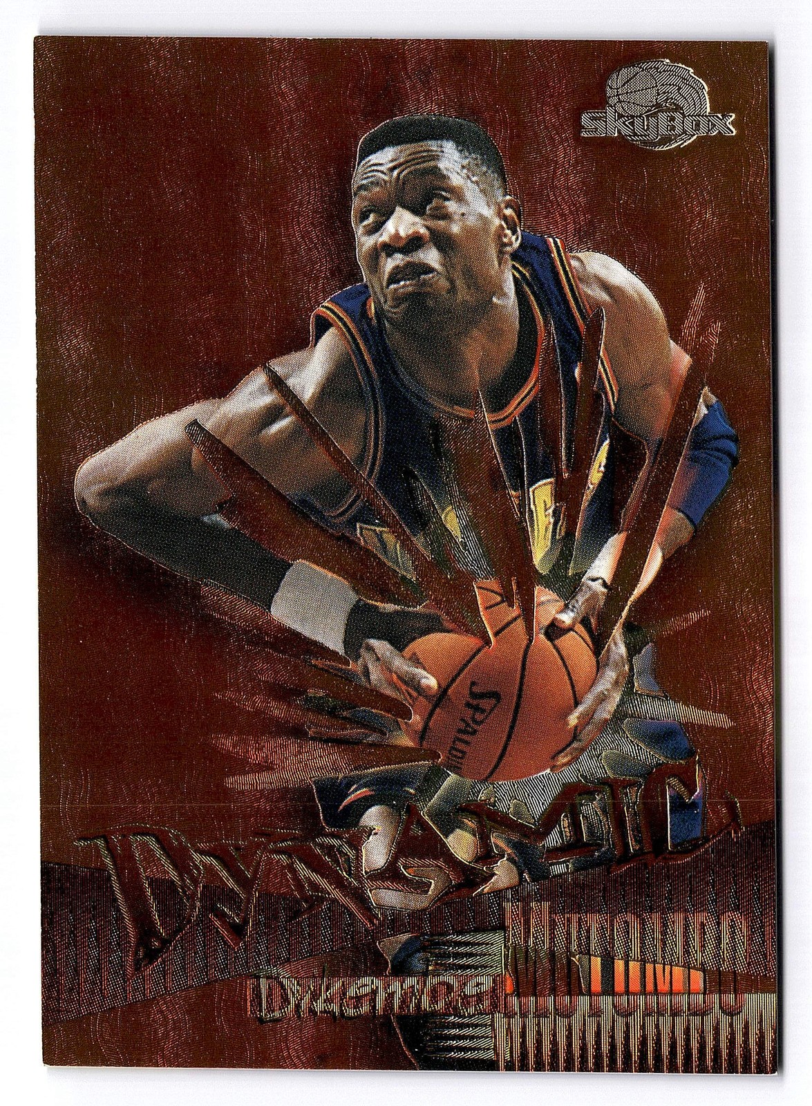 1995-96 SkyBox #D3 Dikembe Mutombo Dynamic Denver Nuggets HOF