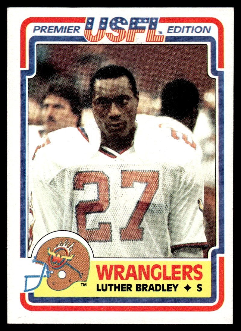 1984 Topps USFL Football Card #s 1-132 NMMT You Pick + Free Shipping!