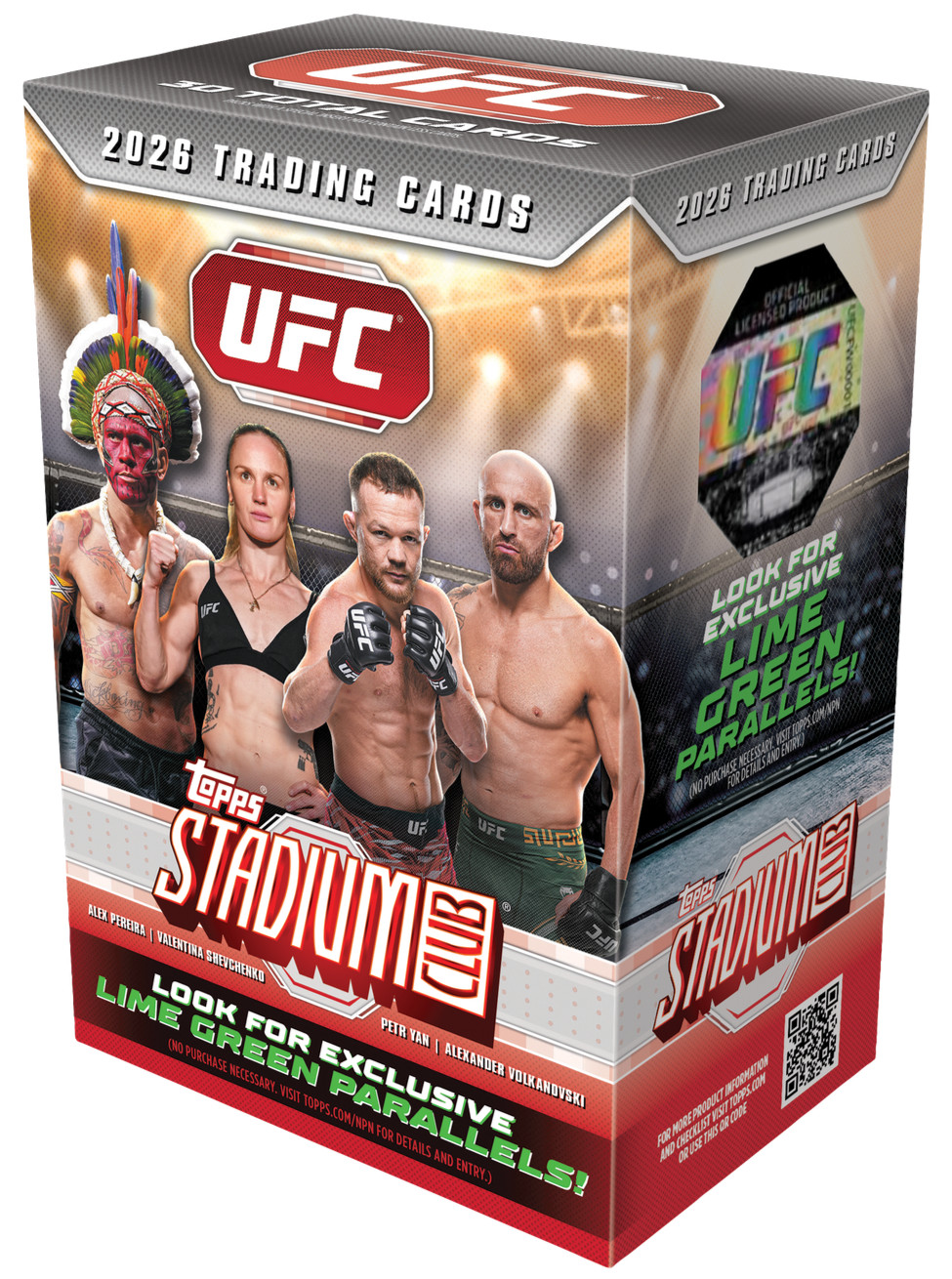 2026 TOPPS STADIUM CLUB UFC VALUE BLASTER BOX MMA Martial Arts New Presale QTY