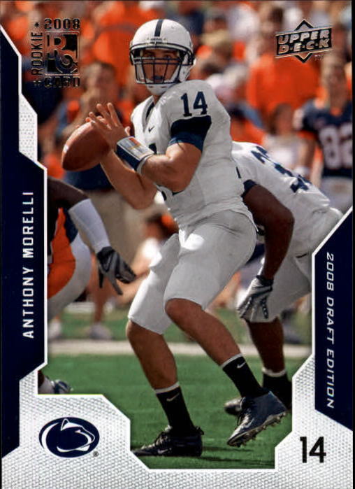 A2041- 2008 Upper Deck Draft Edition FB #s 1-250 -You Pick- 15+ FREE US SHIP