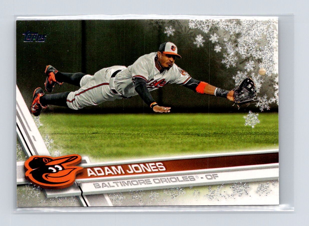 2017 Topps Holiday Metallic Snowflakes #HMW113 Adam Jones Baltimore Orioles