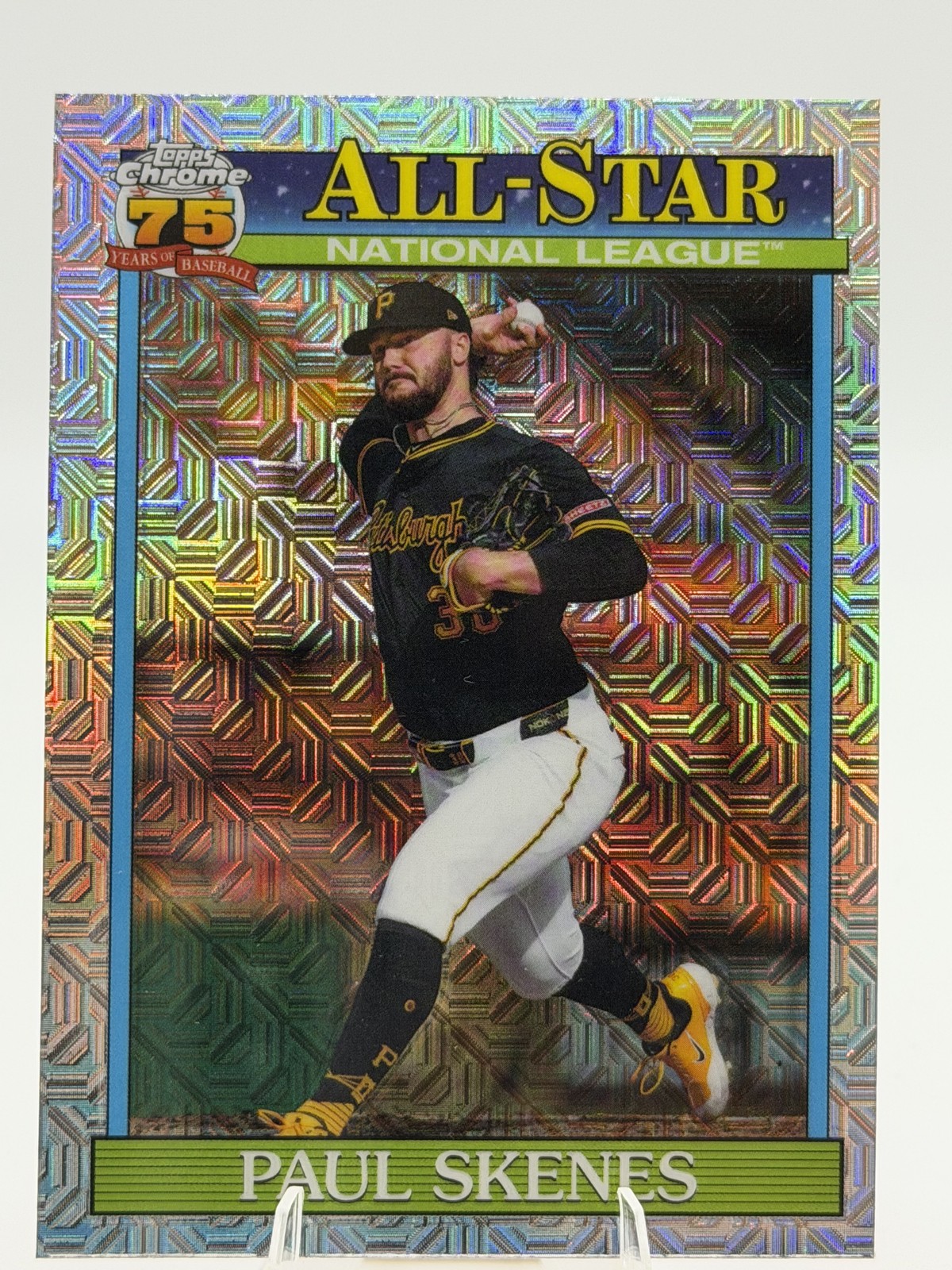 2026 Topps Series 1 – 1991 Topps Chrome Silver Pack Mojo Paul Skenes #91C-39 L2