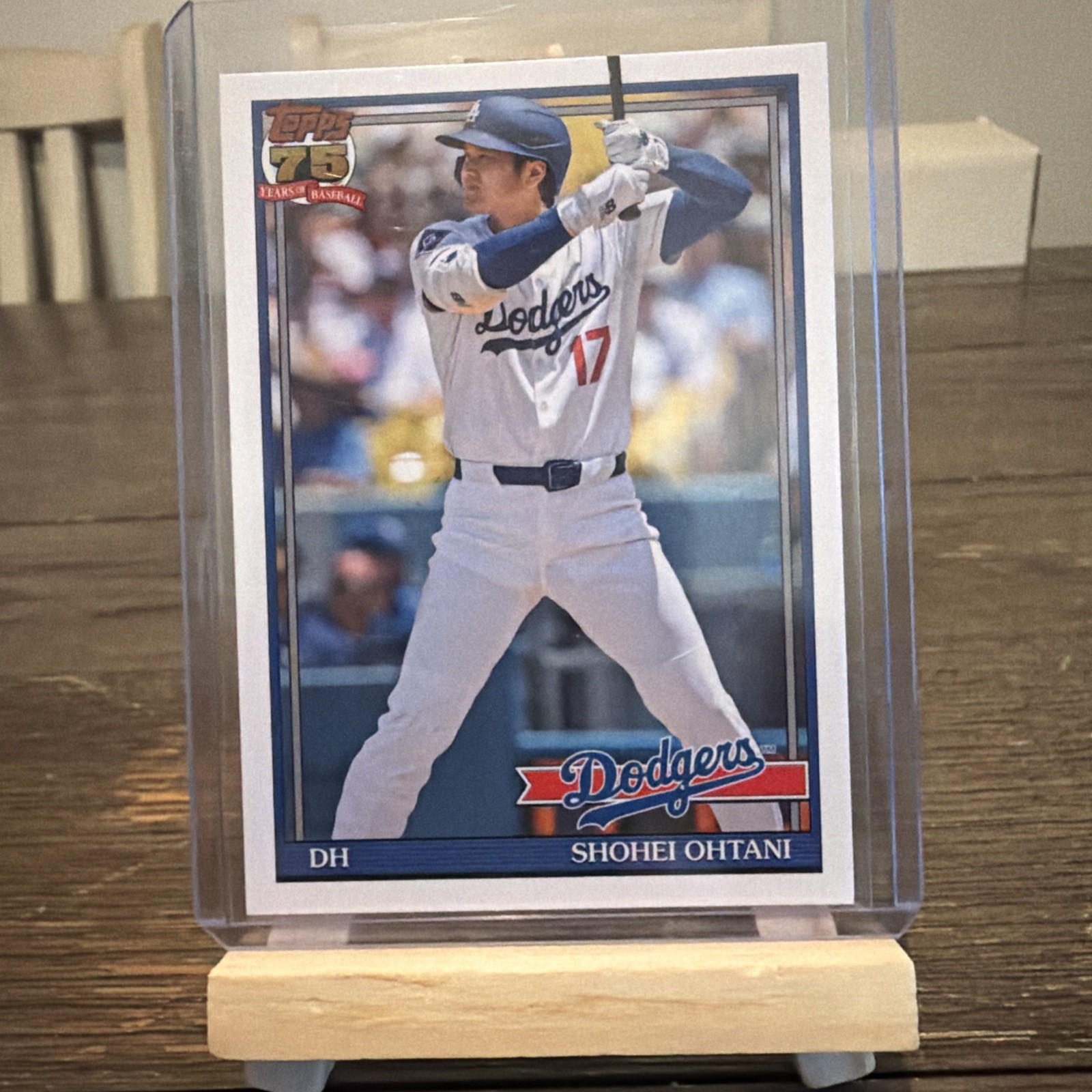 Shohei Ohtani 2026 Topps Series 2 1991 75th Anniversary SP Dodgers #91B2-1