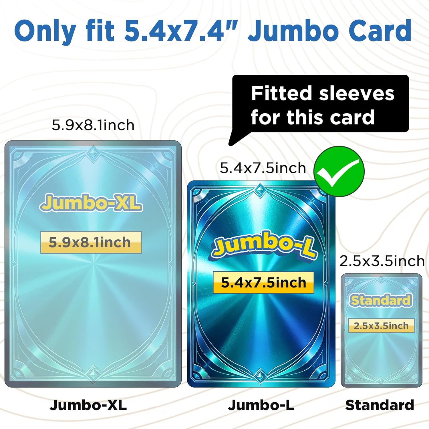 Jumbo Card Hard Sleeves – 12 Pack Rigid Plastic Top Loaders for 5.4 X7.4” Jumbo