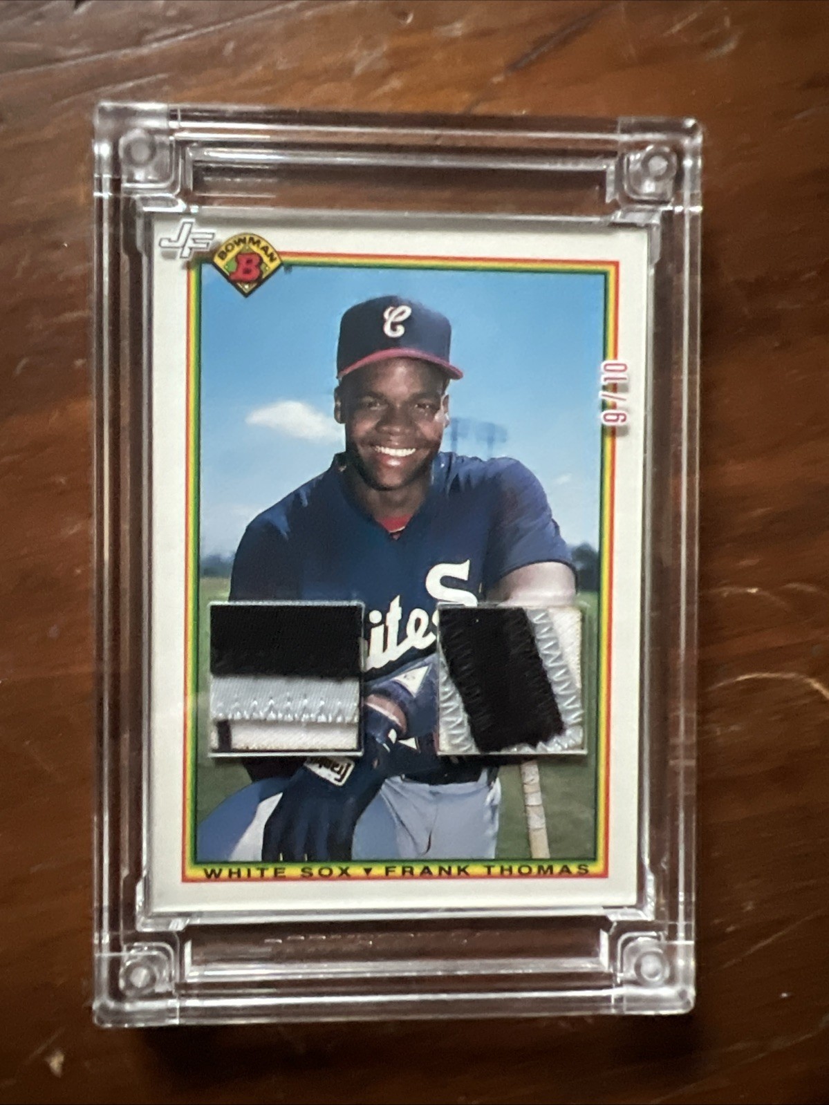 2025 Frank Thomas Jersey Fusion Dual Multi-Color GAME USED Patch 9/10 RC