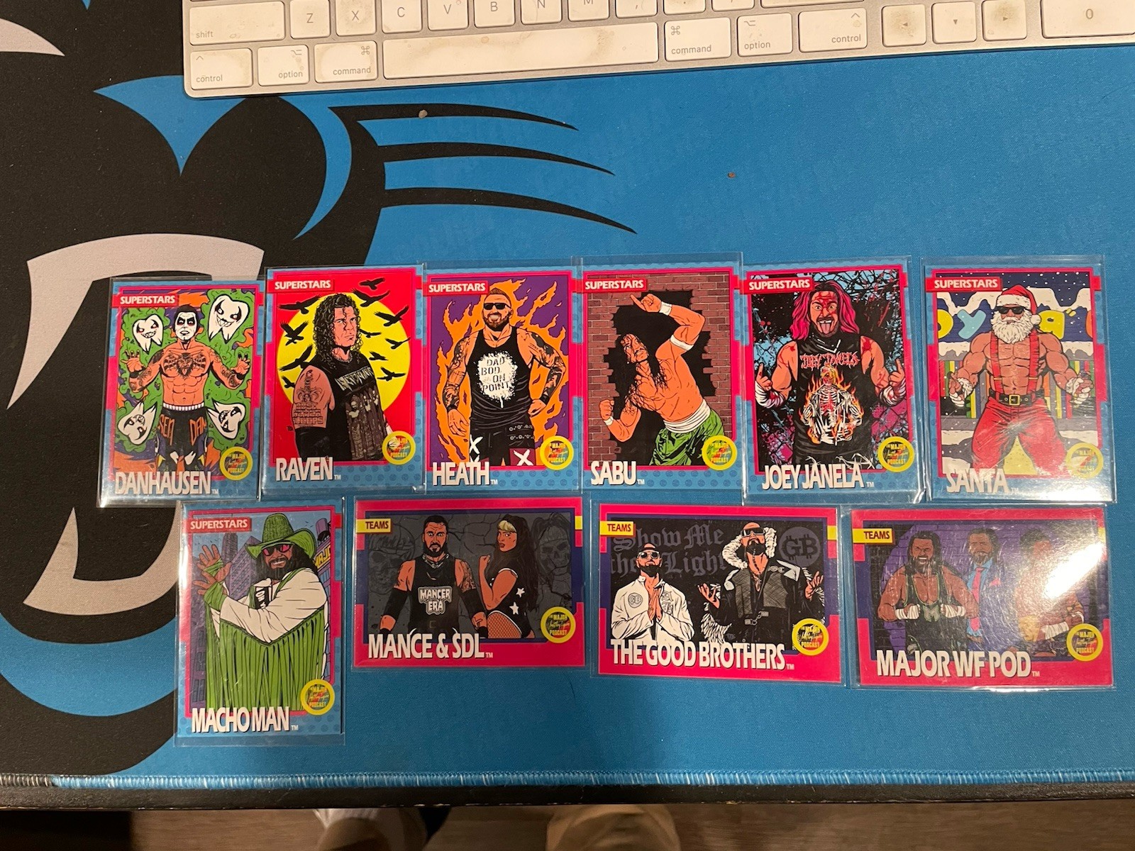 Major Wrestling Figure Podcast 2025 Cards X-men Macho Man And More