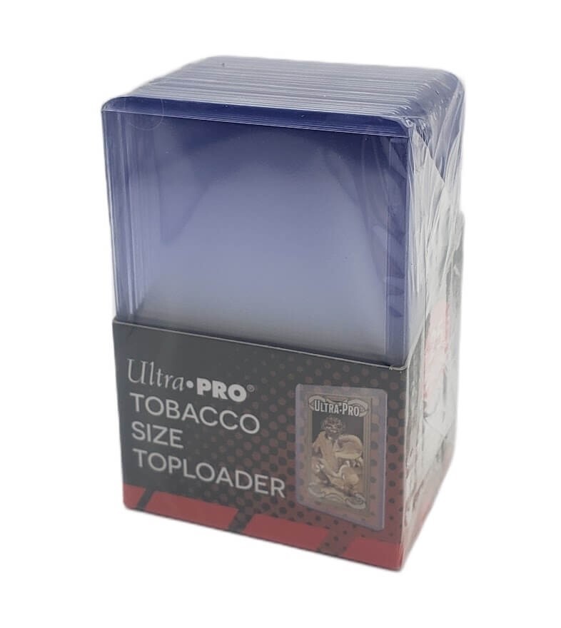 (25-Pack) Ultra Pro Tobacco Size Topload Card Hard Holders For T-206, A&G MInis