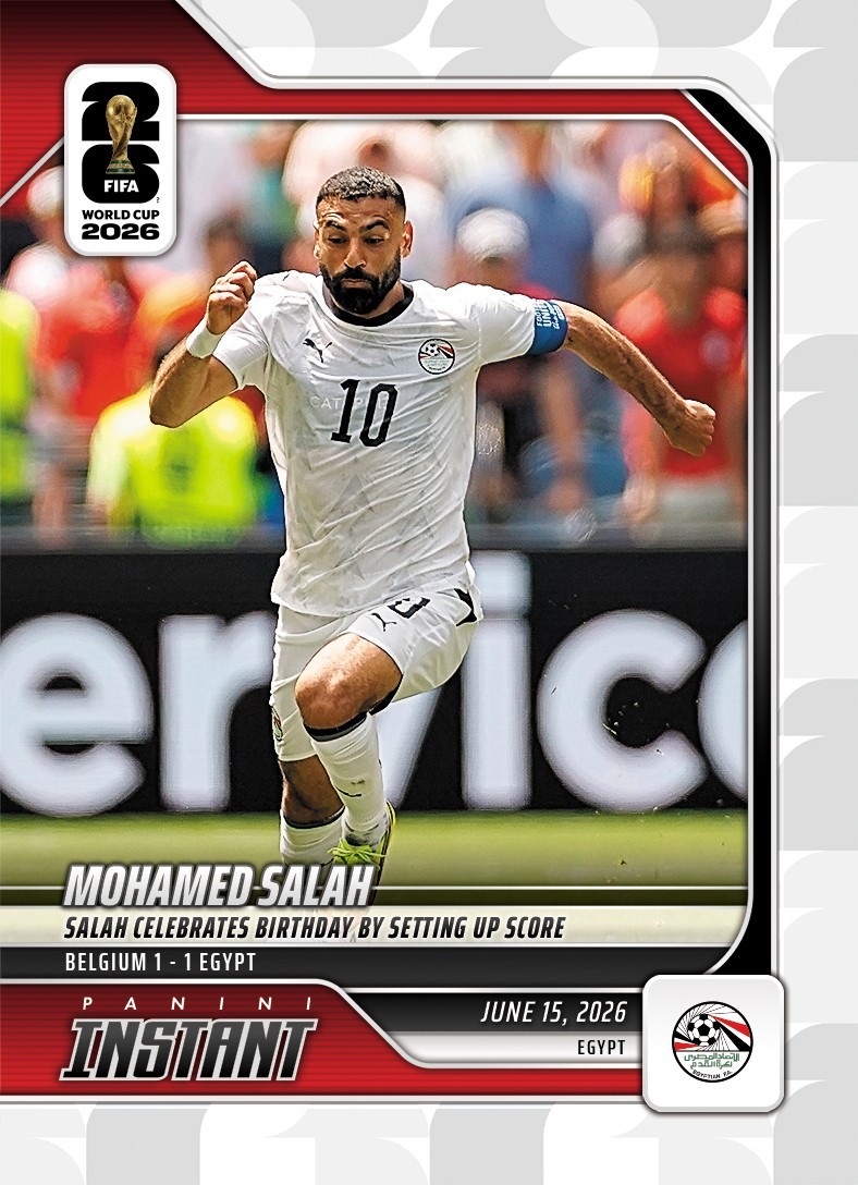 2026 Panini Instant FIFA World Cup #32 Mohamed Salah Egypt PRESALE