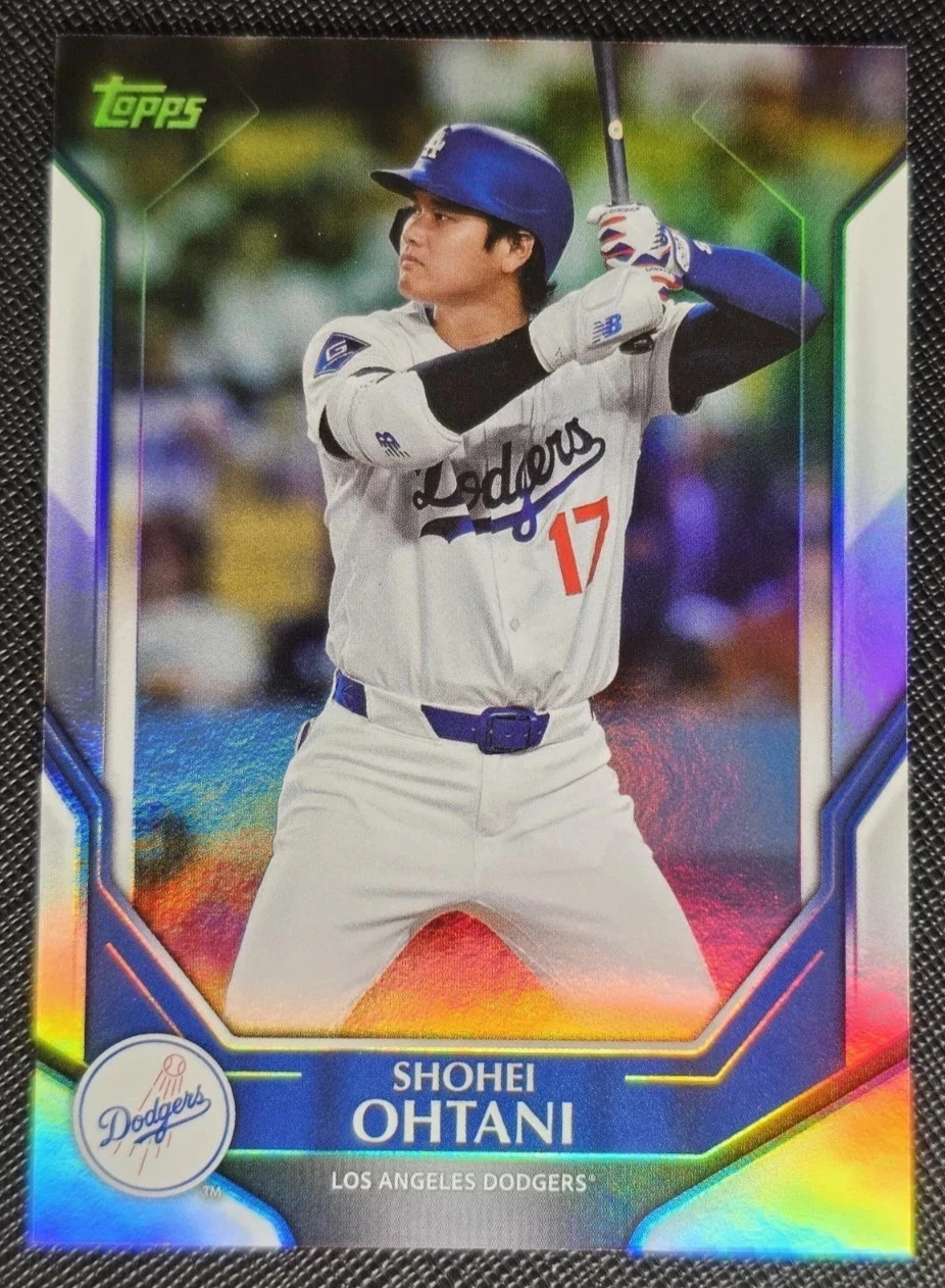 ⚾⚾2026 Topps SHOHEI OHTANI Dodgers SILVER Refractor BATTING Variation ⚾⚾