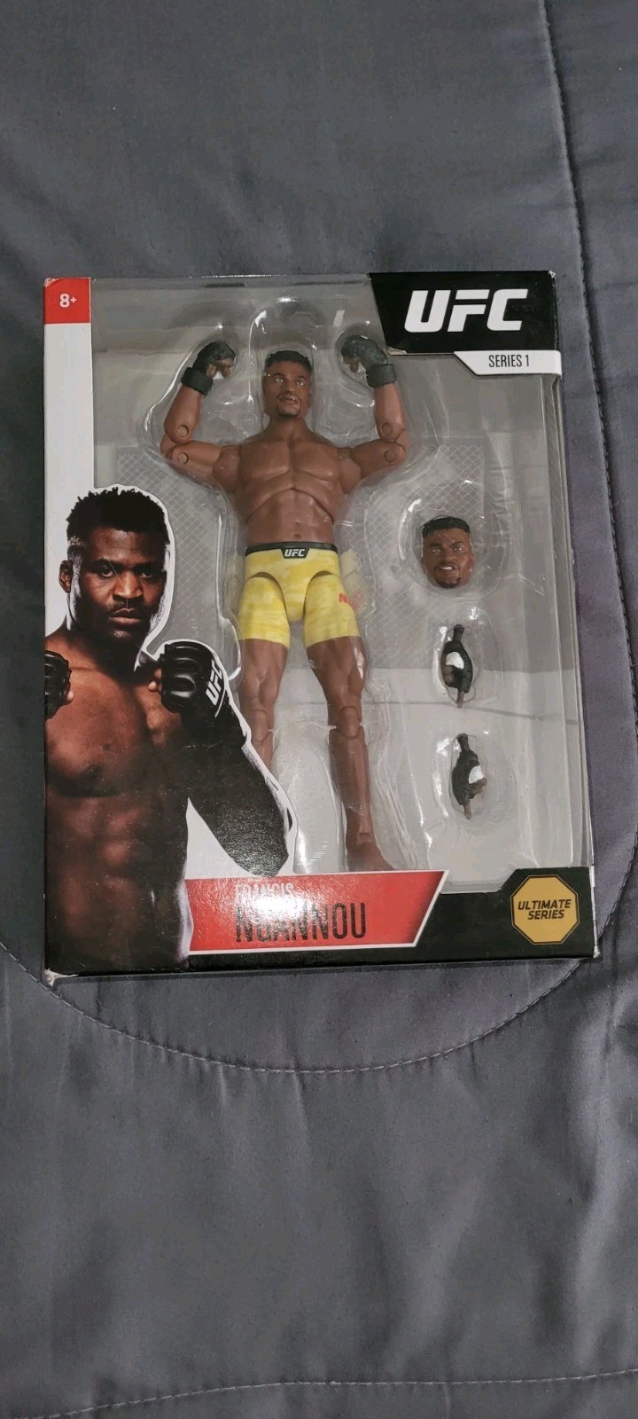 UFC Ultimate Series 1 Francis Ngannou Action Figure Jazwares 6in