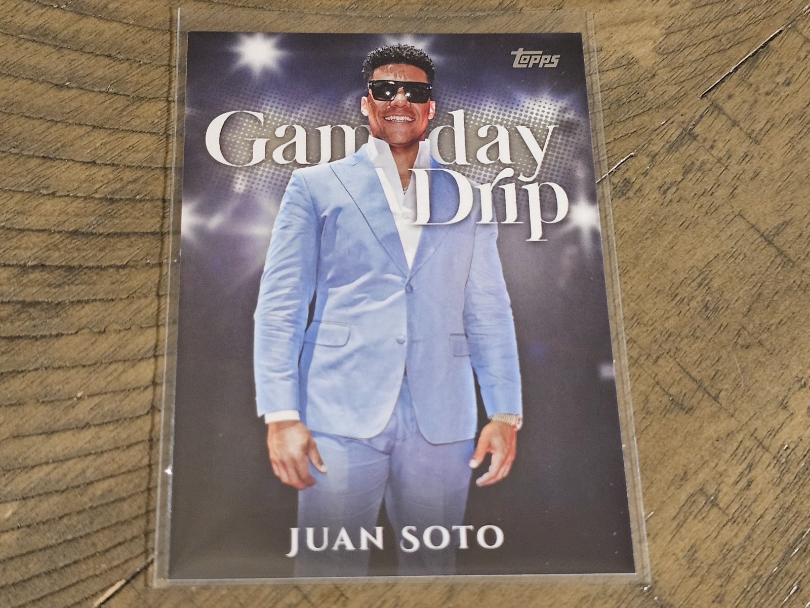 2025 Topps Celebration Juan Soto Gameday Drip Insert Nmmt