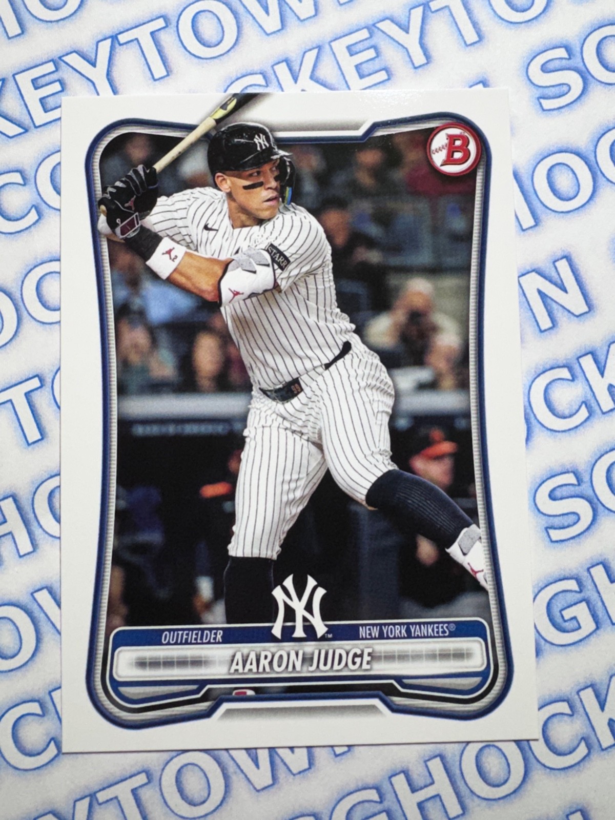 2026 Bowman Baseball Base #1 – Aaron Judge – New York Yankees