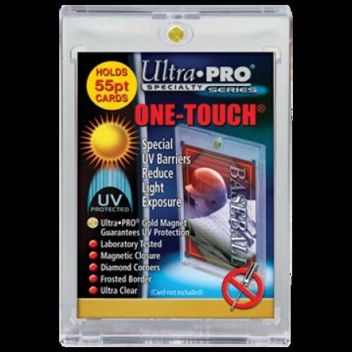 Ultra Pro One Touch UV Card Holder with Magnet Closure – 55pt