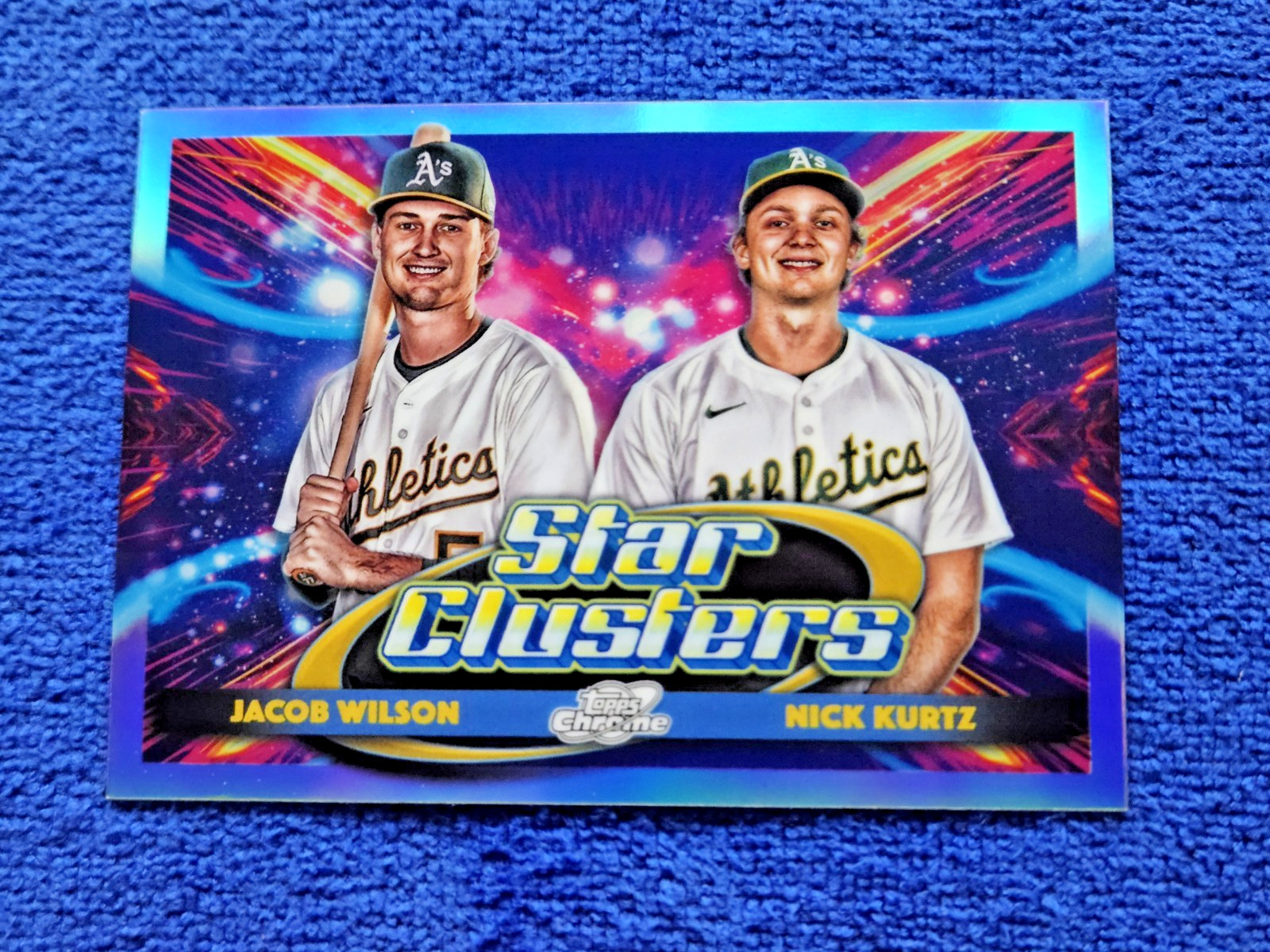 2025 Topps Cosmic Chrome Nick Kurtz Jacob Wilson Star Clusters #DSC-6 CENTERED💥