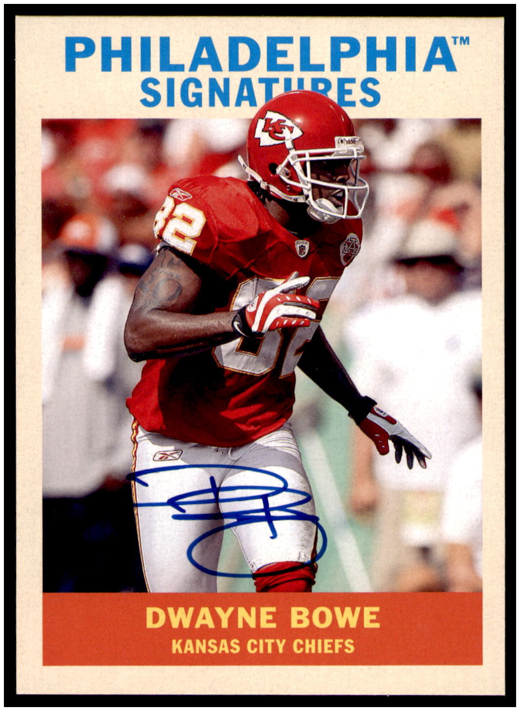 2009 Philadelphia #PS-BO Dwayne Bowe Signatures