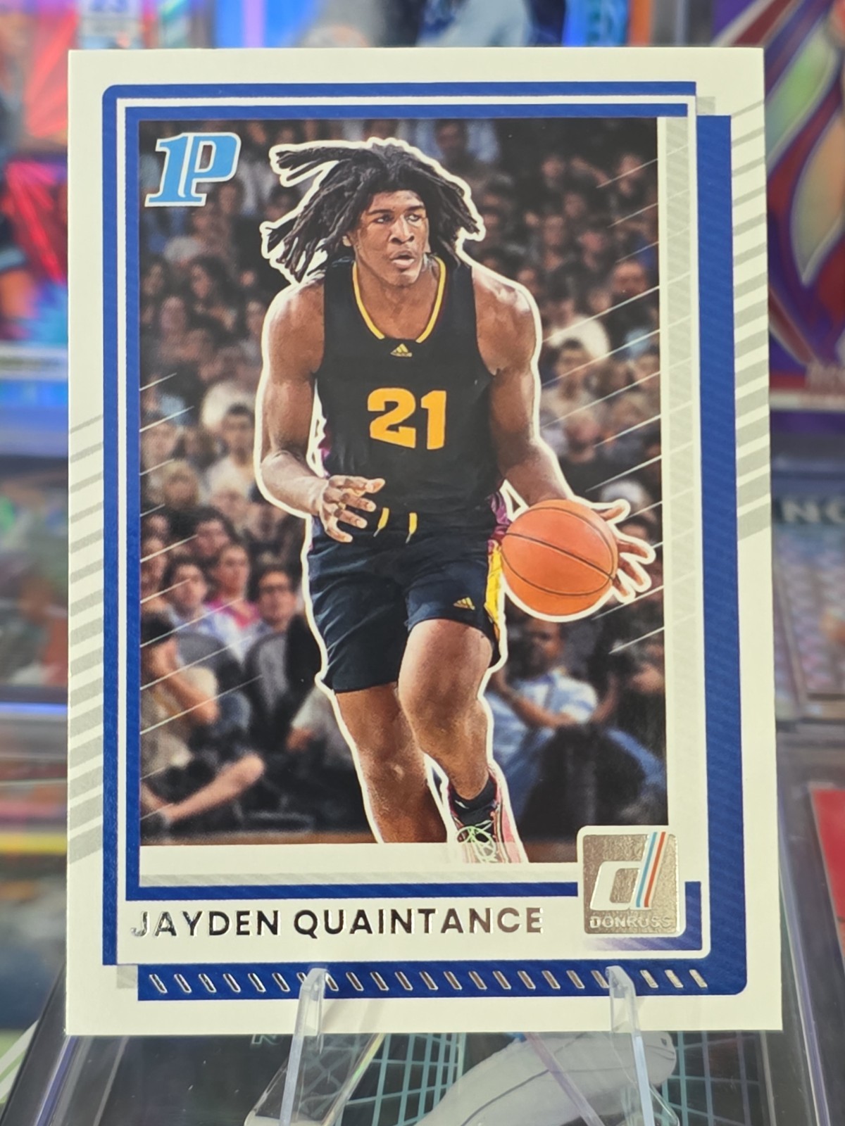 2025-26 Panini Donruss Basketball Panini Premier Jayden Quaintance #72