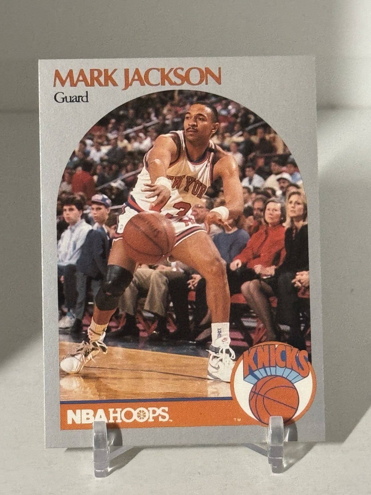 Mark Jackson 1990-91 NBA Hoops Menendez Brothers Courtside #205 SHIPS SAME DAY