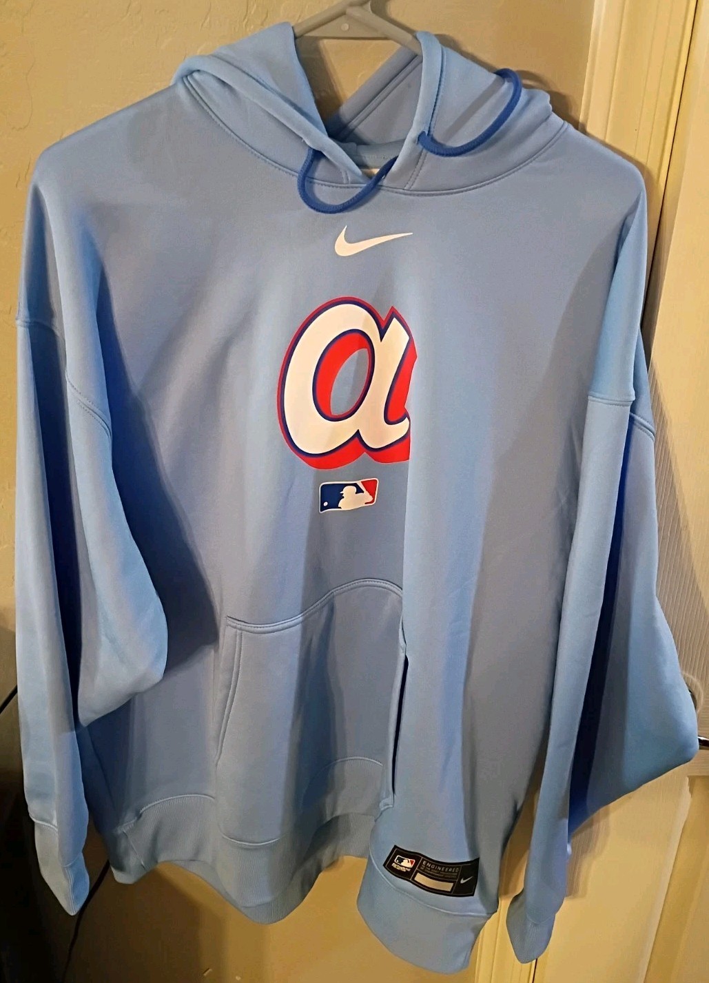 Atlanta Braves Nike 2026 City Connect Authentic Collection Hoodie Womens Large