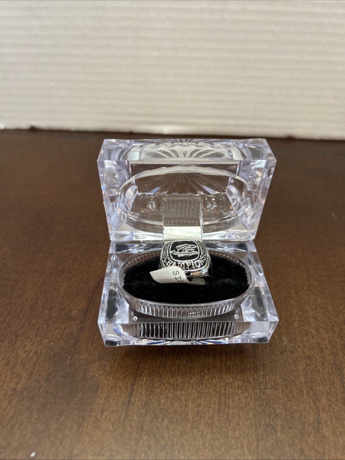 Gary South Shore RailCats 2007 Championship Replica Ring Size 7 In Box