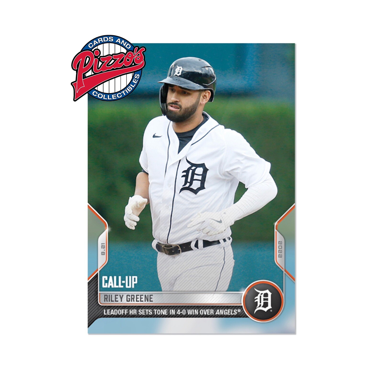 Riley Greene Call-Up Home Run Tigers – 2022 MLB TOPPS NOW Card 756 In Hand
