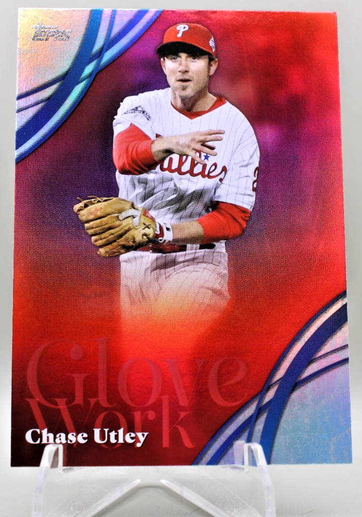 2026 Topps Series 2 – Glove Work Chase Utley #GW-46 Phillies