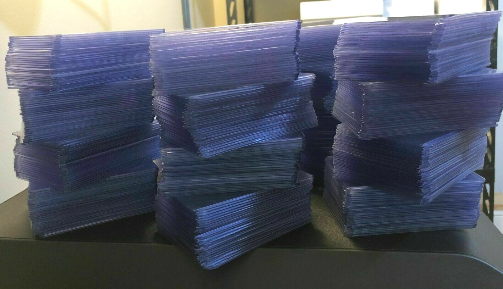 500 USED 3″ x 4″ Regular Card Top Loaders 35PT Protectors Holders Basketball