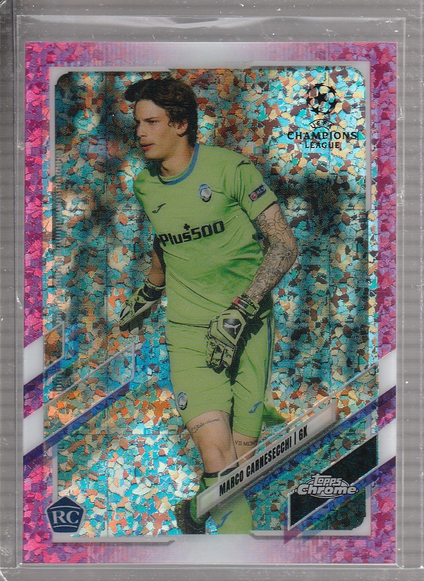 2020-21 Topps Chrome UEFA Champions League #86 Marco Carnesecchi #/175
