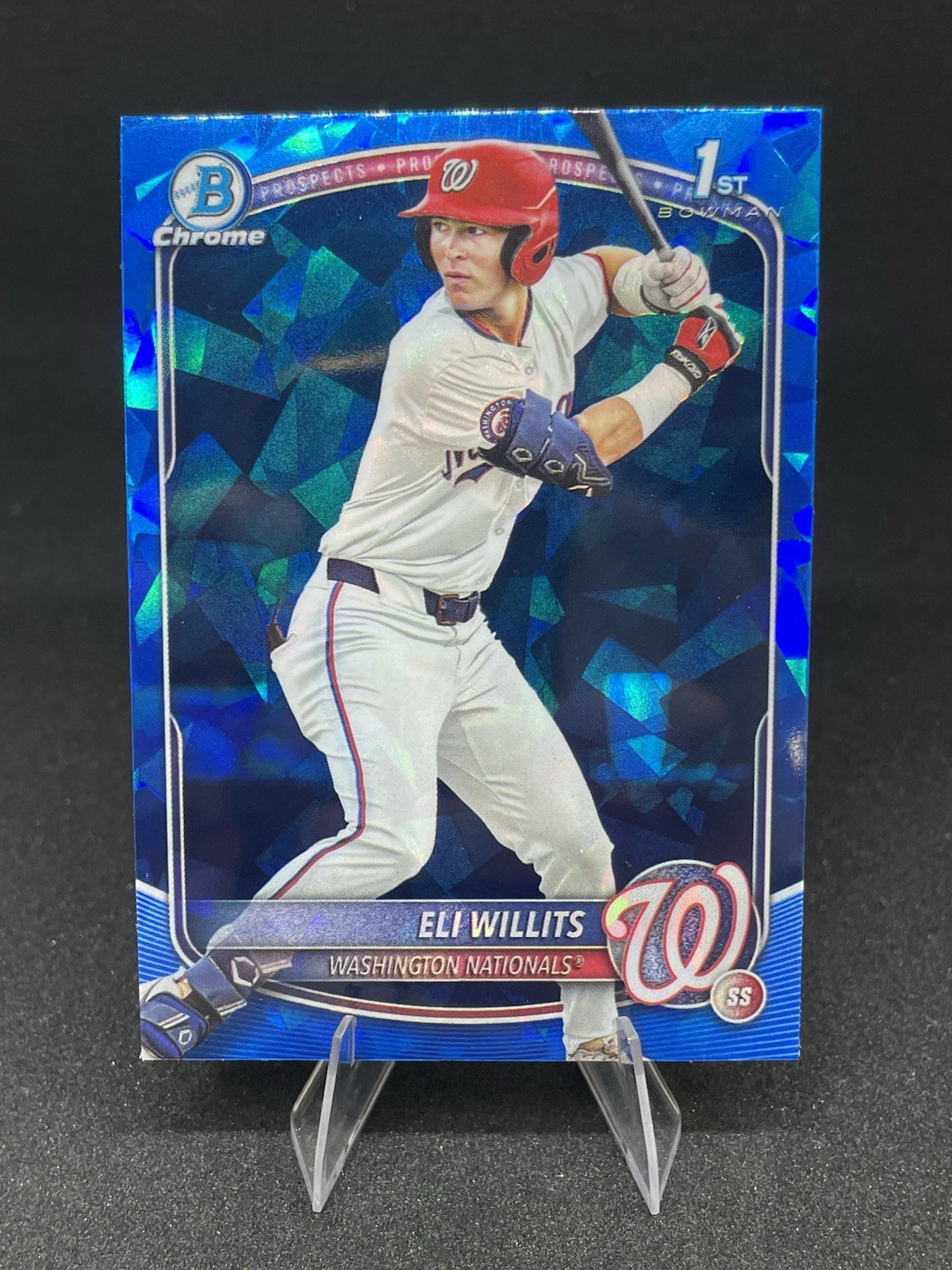 2025 Bowman Chrome Draft Sapphire Edition – Eli Willits #BDC-1 (RC)
