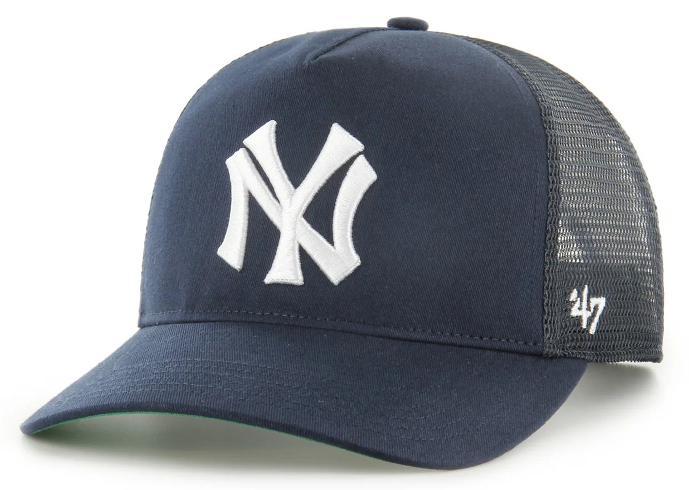New York Yankees MLB ’47 Cooperstown Hitch Navy Blue Mesh Hat Cap Men’s Snapback