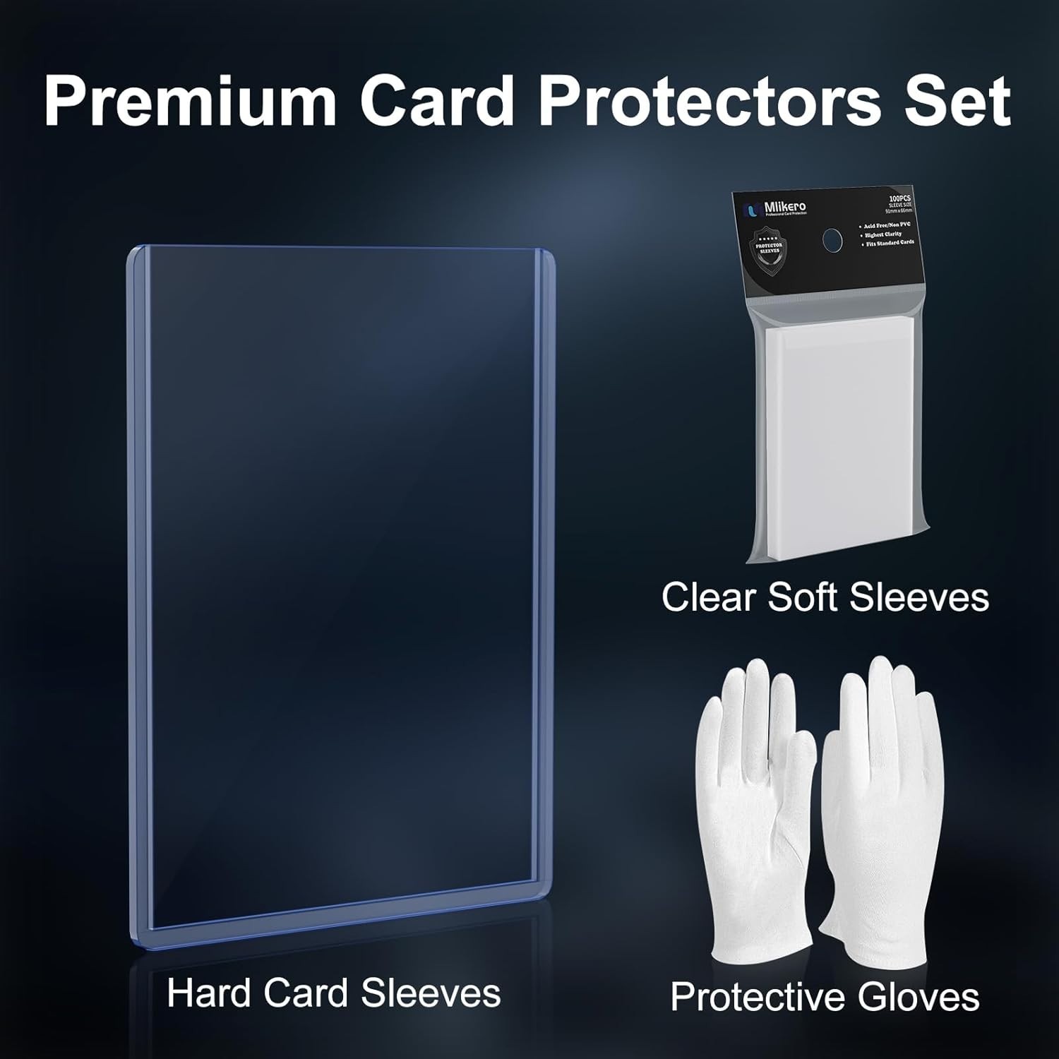 Preserve Your Cards: 1000 Top Loaders & Clear Sleeves for Collectors