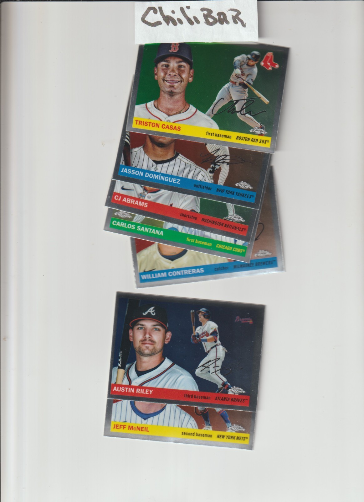 2025 Topps Chrome® Platinum Baseball YOU PICK 1-500