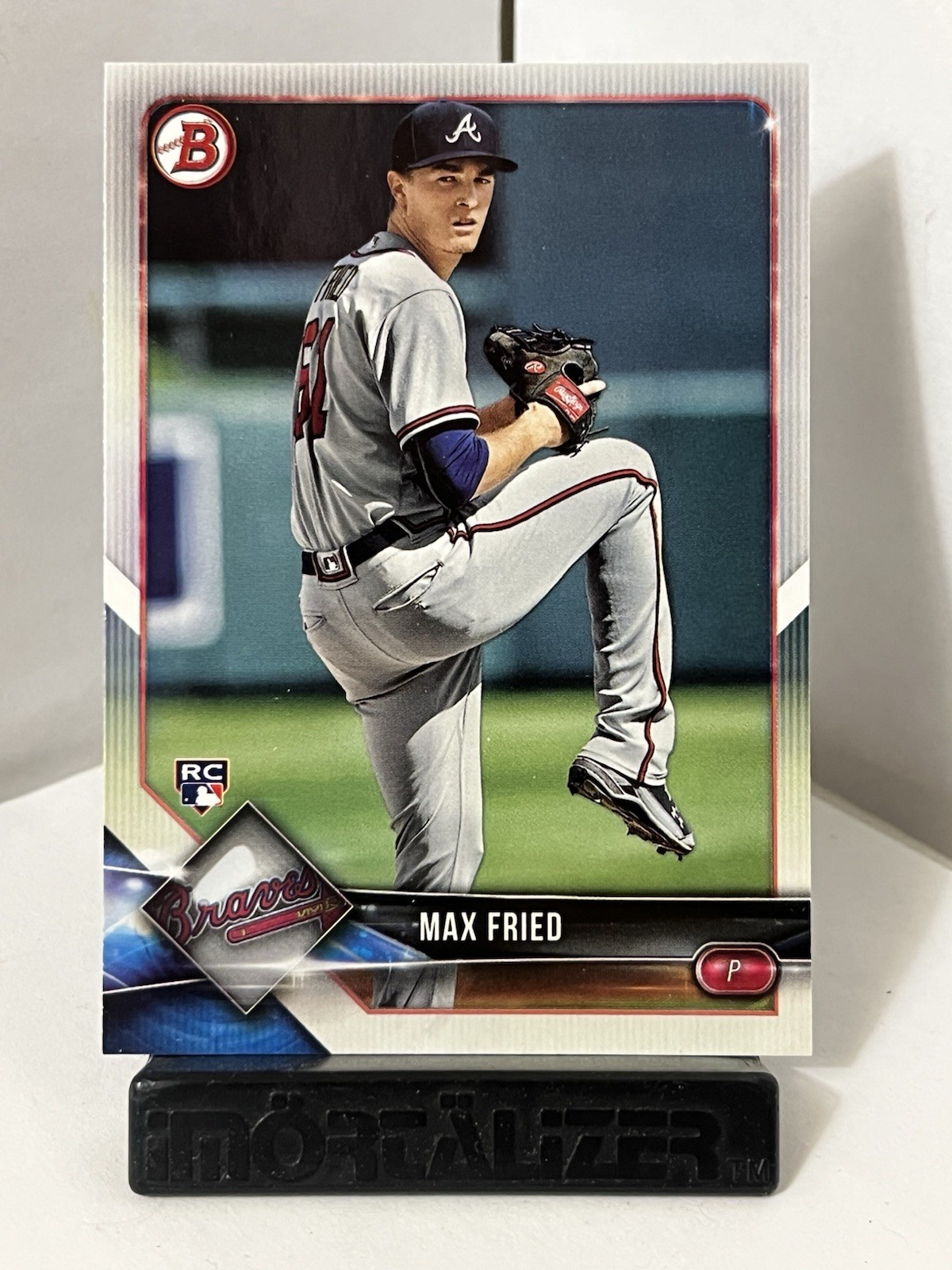 2018 Bowman Max Fried Paper RC Rookie #90 Braves Yankees Nm-mt