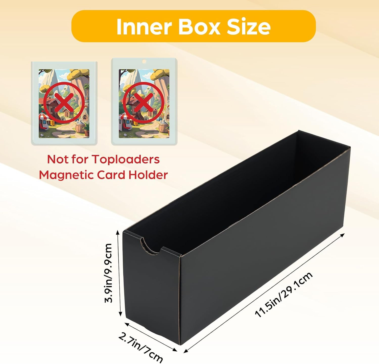 Trading Card Storage Box 12 Drawers Organizer with Dividers for Sports TCG Cards