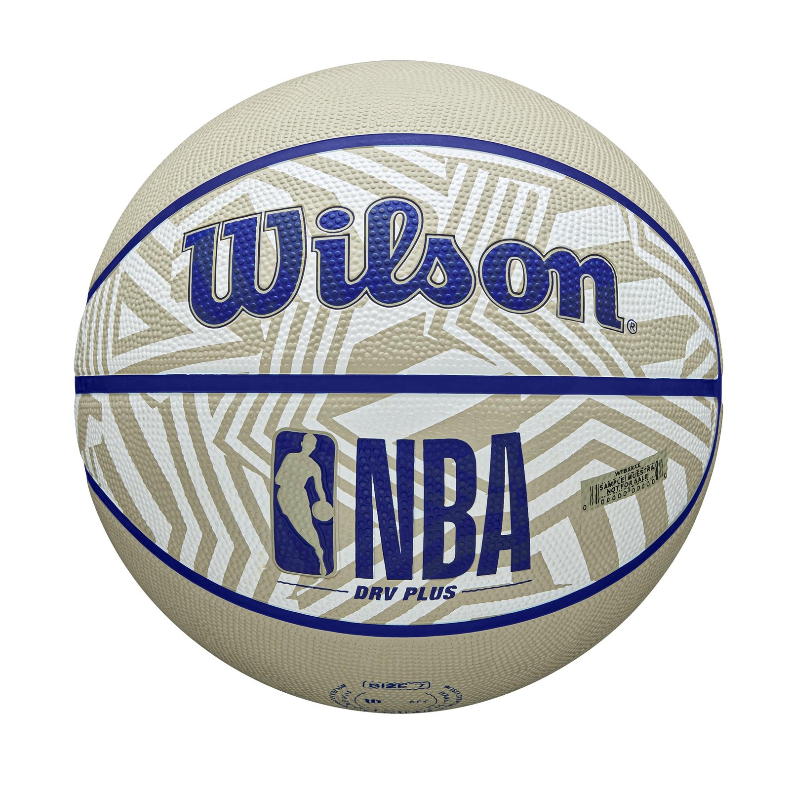 WILSON NBA DRV Plus Dazzle Camo Size 7 – 29.5″, Beige/Blue