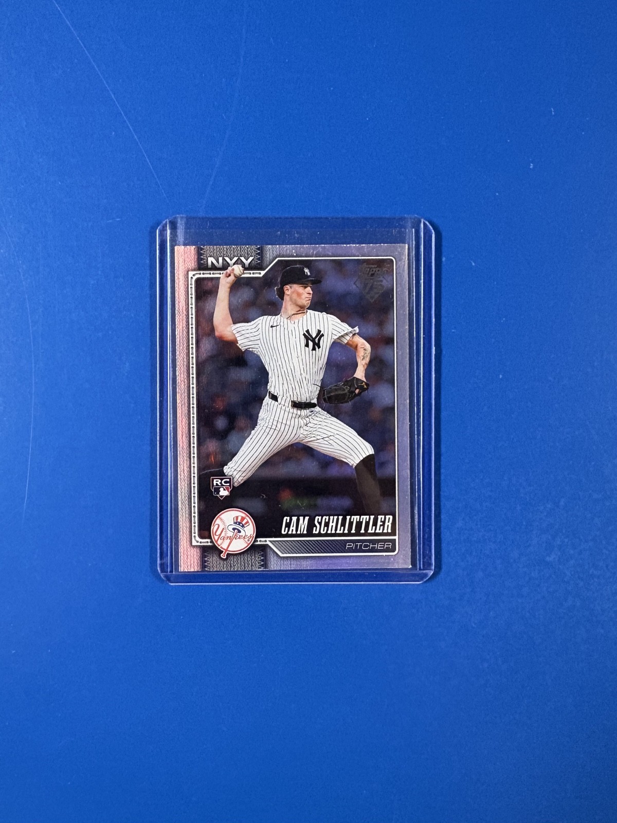 2026 Topps Series 1 – Cam Schlittler #111 Rainbow Foil (RC)