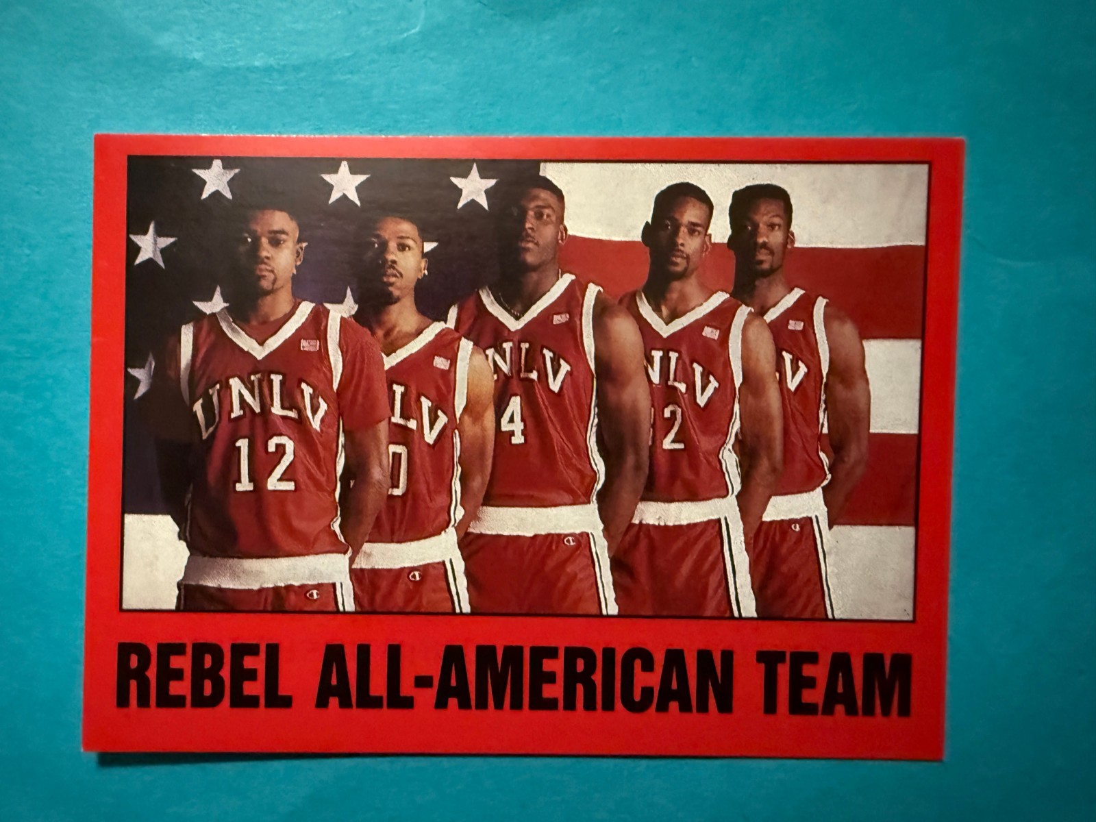 1990-91 UNLV Runnin’ Rebels Season to Remember #15 REBEL ALL-AMERICAN TEAM