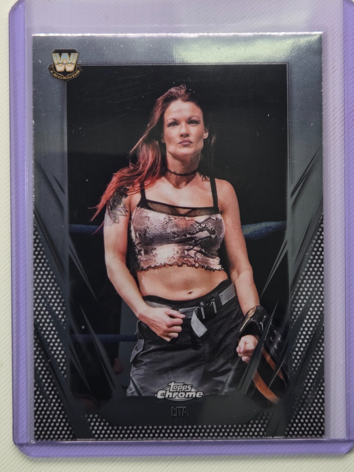 Lita 2026 Topps Chrome WWE #61 Base Trading Card