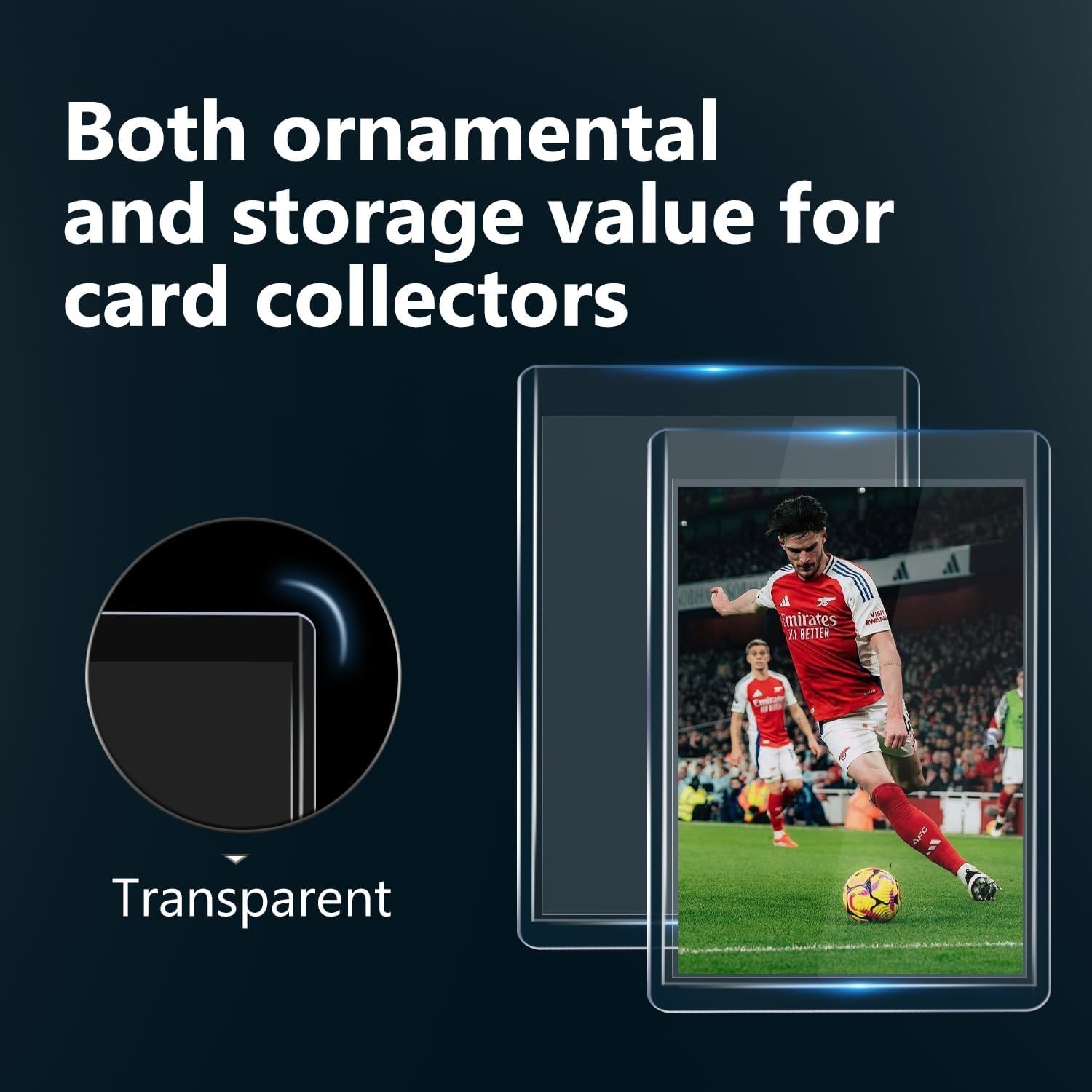 400Pcs Top Loaders for Cards 3″x4″ Hard Plastic Baseball,Trading Card Protectors