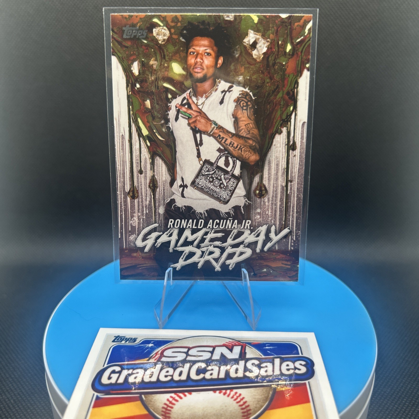 2026 Topps Series 1 Celebration Ronald Acuna Jr. Gameday Drip #GD-6 Braves