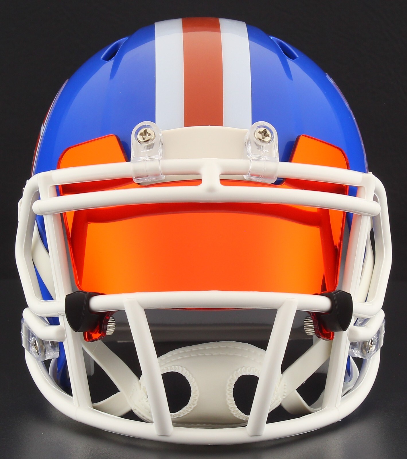 DENVER BRONCOS NFL Riddell SPEED Mini Football Helmet w/ EYE SHIELD VISOR