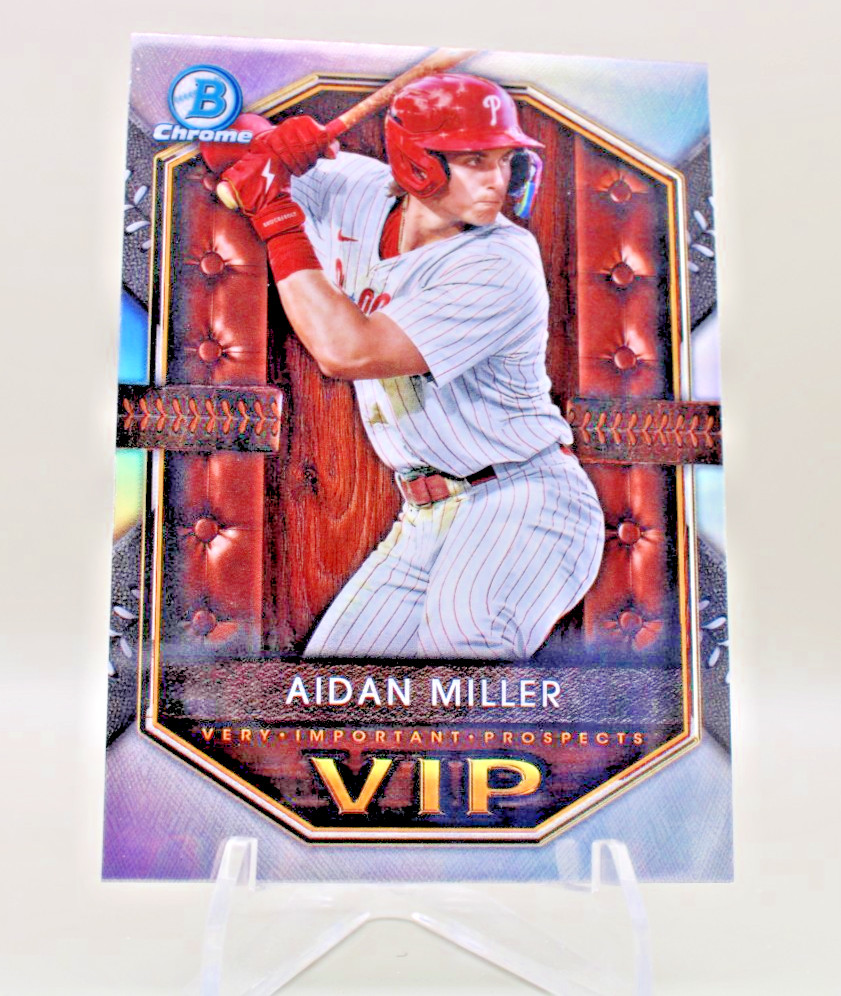 2025 Bowman Chrome – VIP’s Very Important Prospects Aidan Miller #VIP-19 (RC)