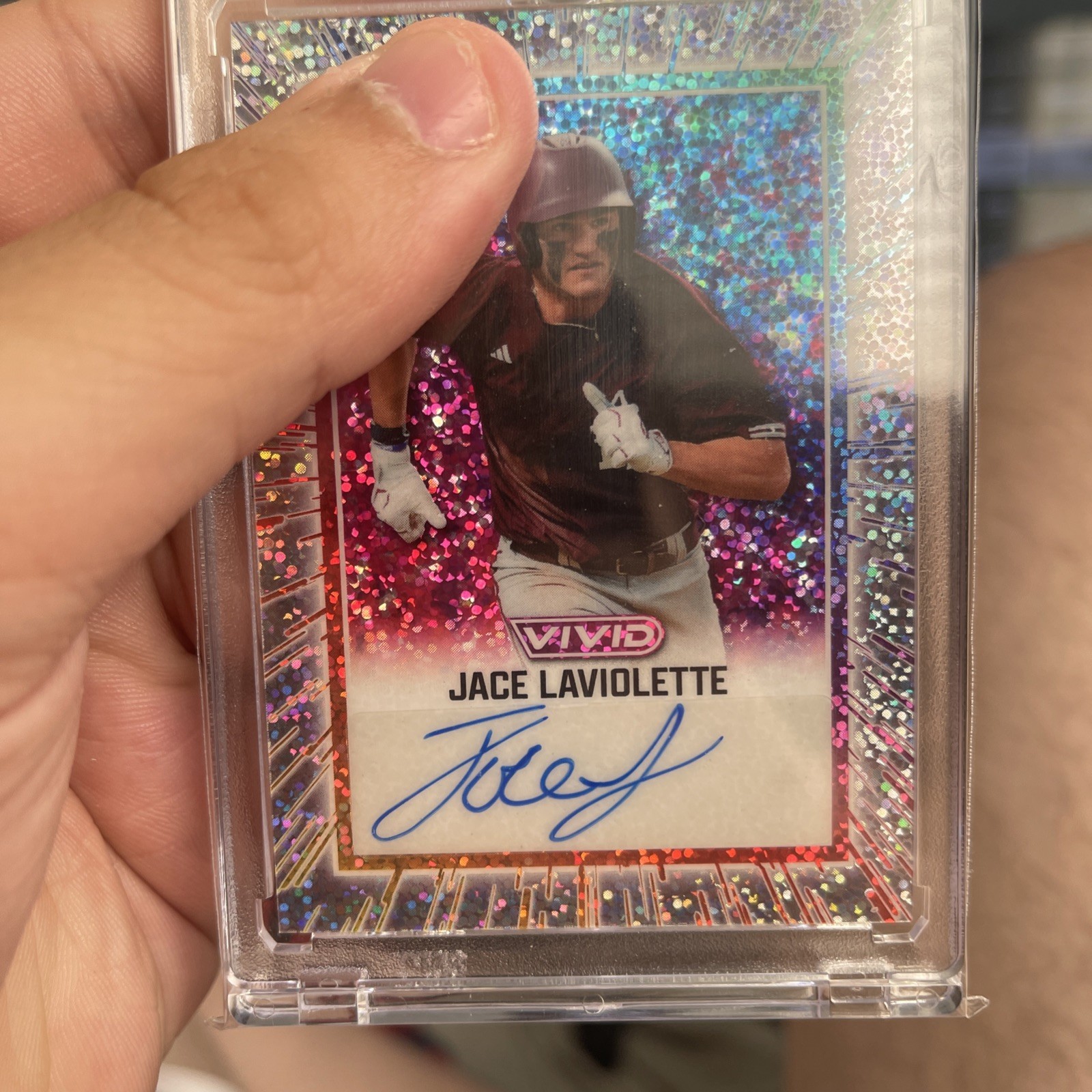 Leaf Vivid Jace Laviolette Autograph Serial #BA-JL1 1/3 Baseball 2025